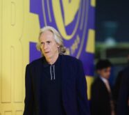 جورجي جيسوس يودع لاعبي النصر بعد الفوز بالدوري السعودي
