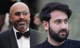 رجل الأعمال محمد الحنيطي ووكيل اللاعبين زيد العموري يناقشان مستقبل نادي الفيصلي.