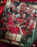 صورة جماعية للمنتخب المغربي يضم لاعبين من الخبرة والشباب