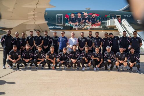 الأمير فيصل بن الحسين يستقبل منتخب النشامى لكرة القدم بعد مونديال 2026 في مطار الملكة علياء الدولي