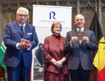 الأمير فيصل بن الحسين يتسلم جائزة الكونت جاك روج من باناثلون إنترناشيونال بلجيكا