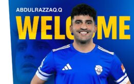 عبد الرزاق قاسم بقميص نادي الميناء العراقي