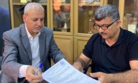 أمجد أبو طعيمة مدرب نادي البقعة الجديد