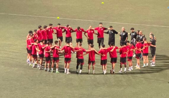لاعبي الفيصلي في تدريب مغلق استعدادًا لمباراة كأس السوبر ضد الوحدات