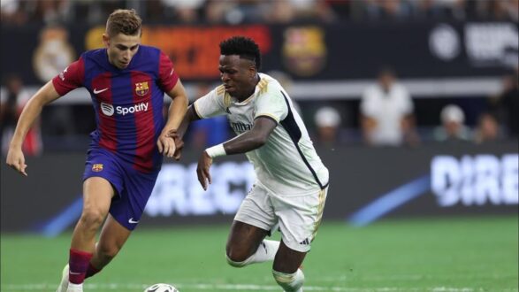 فيرمين لوبيز لاعب برشلونة يتحدث عن ريال مدريد