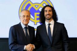 مارك كوكوريلا بقميص ريال مدريد في ملعب سانتياجو برنابيو