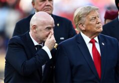 دونالد ترامب وجياني إنفانتينو يتحدثان عن مستقبل كأس العالم