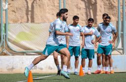 فريق الشرطة السوري في معسكره التدريبي بالأردن يستعد لمواجهة الجزيرة