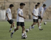 لاعبو منتخب الأردن تحت 17 عاماً في معسكر تدريبي بتونس