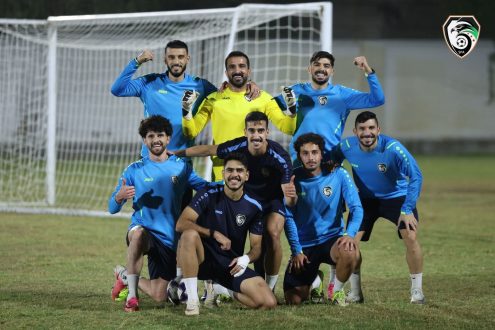المنتخب السوري يتدرب في طشقند استعدادًا لمواجهة أوزبكستان الودية