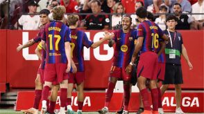 جدول مواعيد مباريات برشلونة في شهر أكتوبر 2026 مع شعار النادي