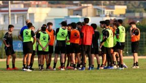 المنتخب الأردني تحت 23 عامًا في معسكره التدريبي بتونس
